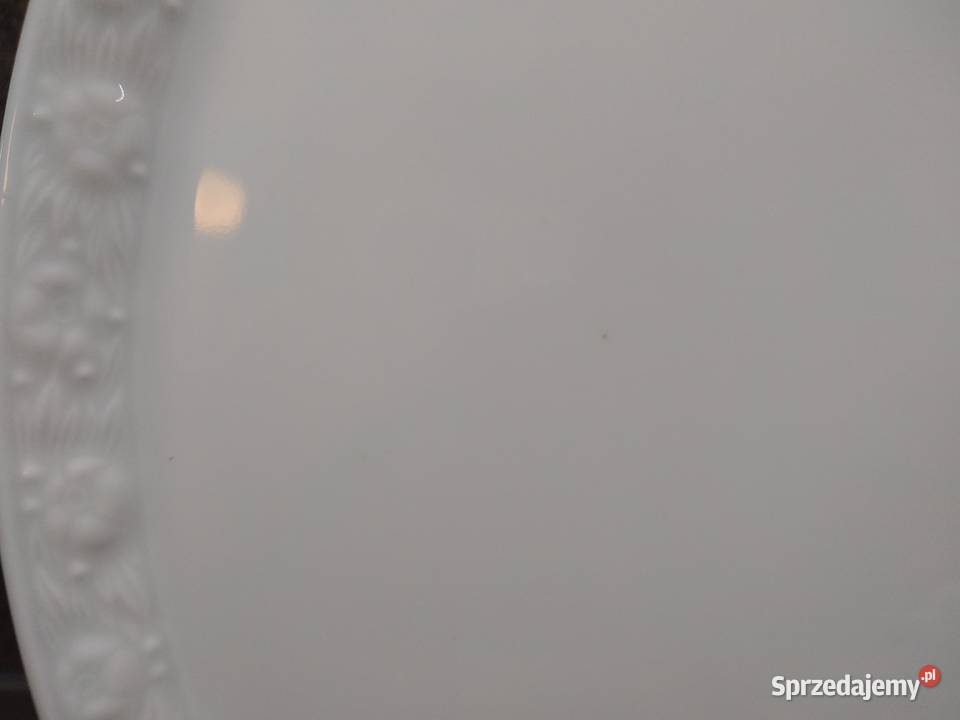 Rosenthal Biała Maria tortownica 31 NOWA Porcelana i szkło Kalisz