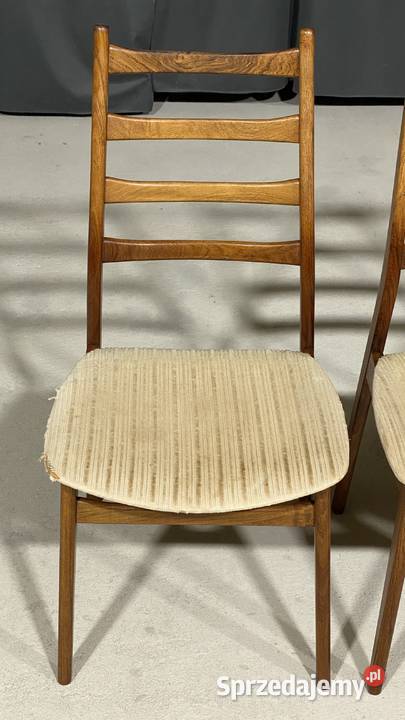Komplet 5 krzeseł vintage Casala Niemcy lata 60