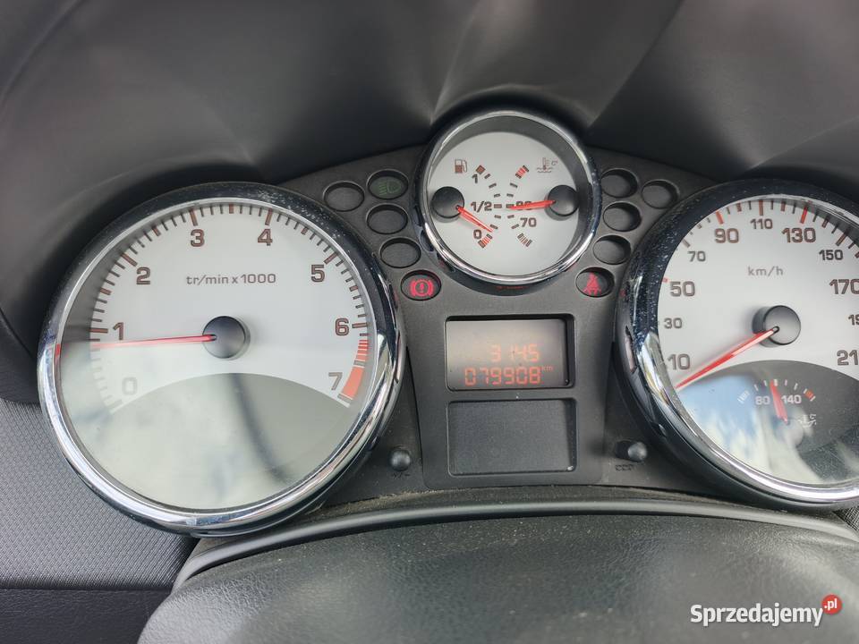 Ładny Peugeot 207 cabrio niski przebieg Rok produkcji 2008 Brodnica sprzedam