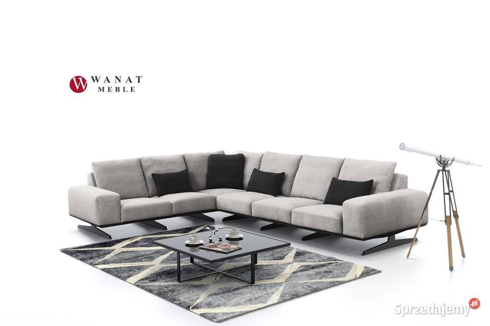 Narożnik Poduszkowiec Luźne poduszki CASSINO Gliwice