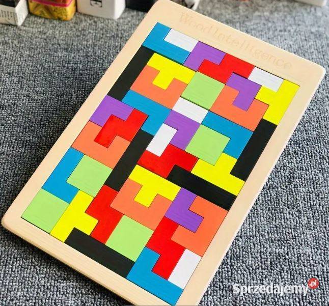 drewniana zabawka edukacyjna drewniana tangram Edukacyjne Płock
