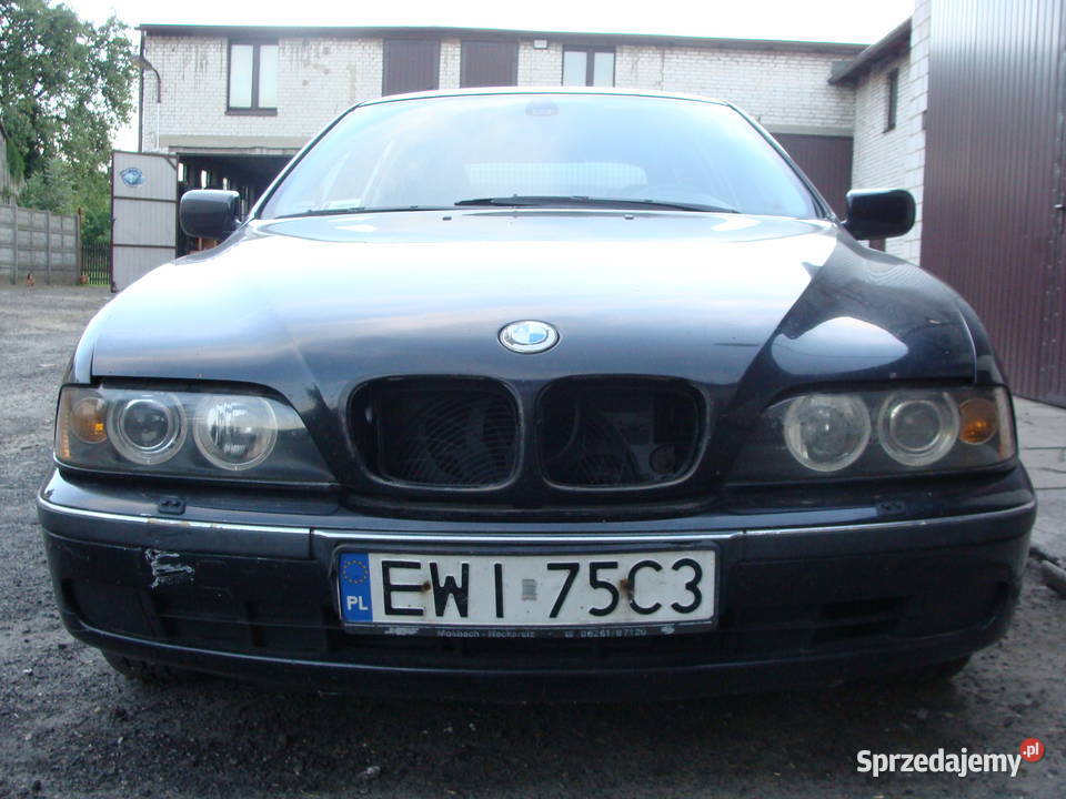 Lampy reflektory przód BMW E39 ksenon xenon Lampy przednie łódzkie Wieluń
