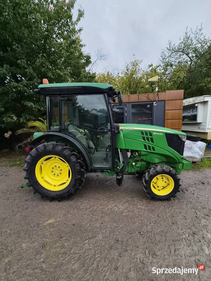 John Deere 5075GV Ciągnik Sadowniczy