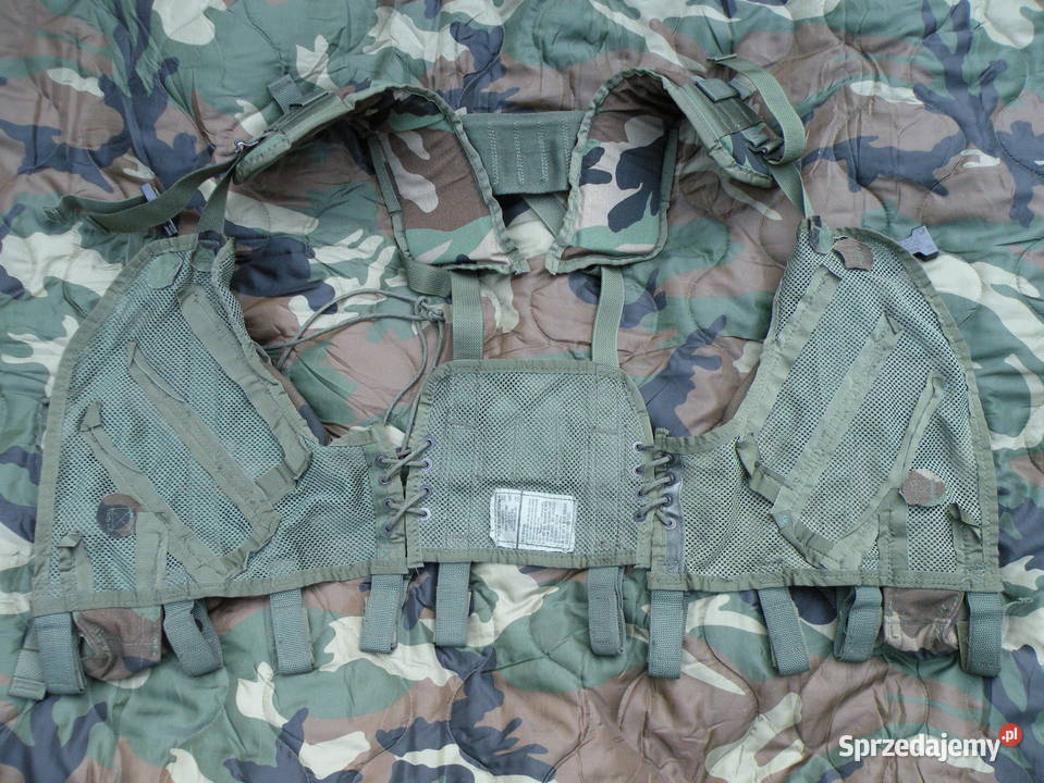 Kamizelka LBV us army woodland enhanced molle II Wrocław