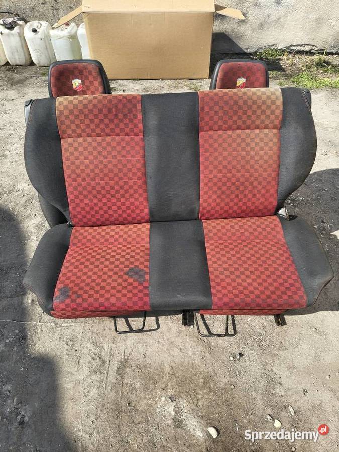 Fotele Seicento sporting abarth Tychy