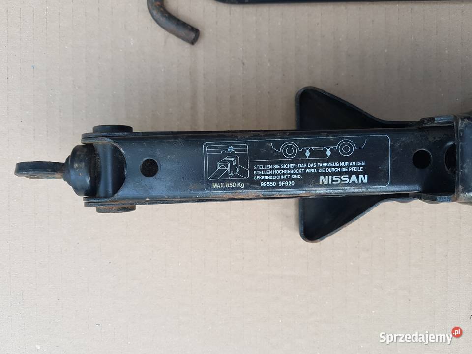 Nissan lewarek podnośnik z pokrętłem oryginał pomorskie Gdańsk
