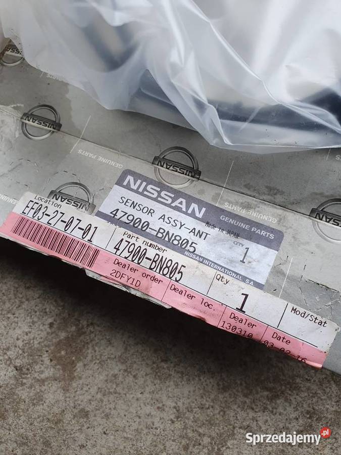 NISSAN ALMERA CZUJNIK ABS PRAWY TYŁ 47900BN805 wielkopolskie Międzychód