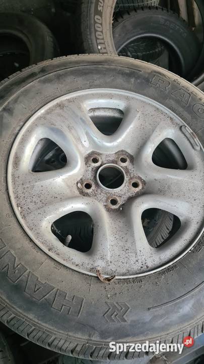 Sprzedam 4 używane opony 22570 R16 ze stalowymi Częstochowa