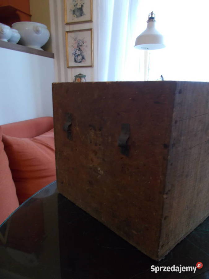 Stara Skrzynka zza OceanuLite DrewnoOryginalny Szczecin