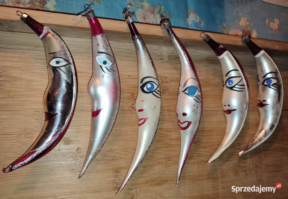 PRL ozdoby b ombki na choinkę 38 sztuk Warszawa