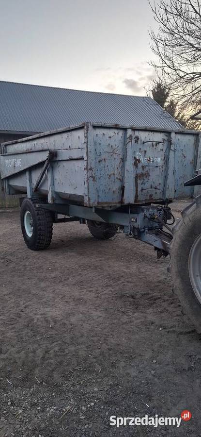 Przyczepa skorupa jednoosiowa 8t duchesne lubelskie Biała Podlaska