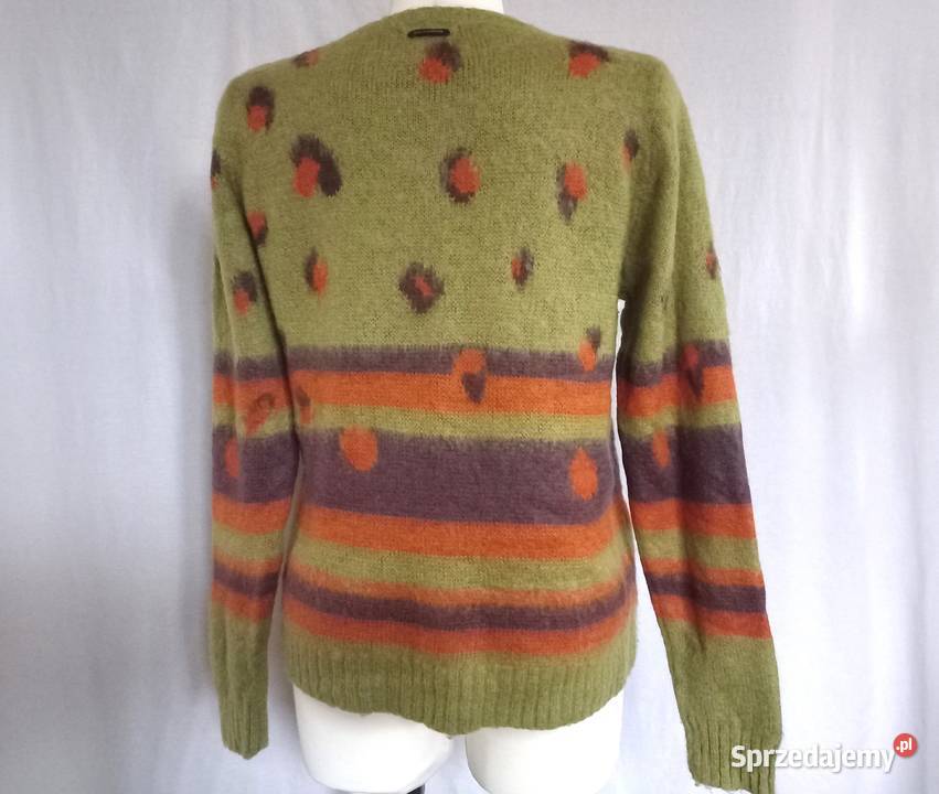 Sweter damski Serek r 3840 oliwkowy Numph kolor
