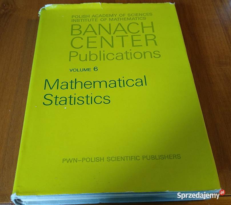 Mathematical statistics Bartoszyński Koronacki ISBN 8301014938 Gdańsk