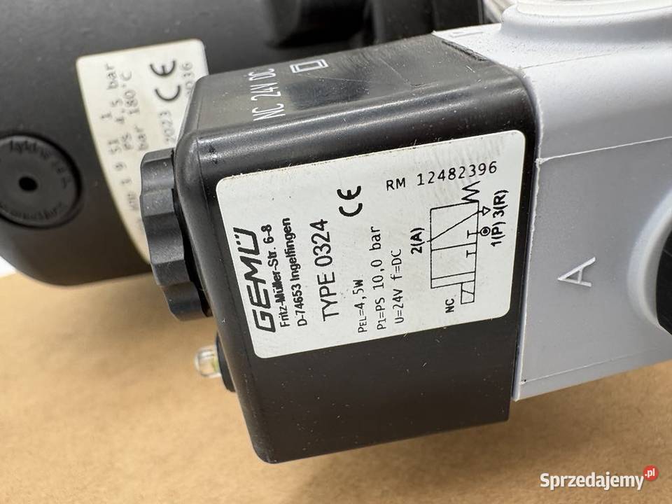 Gemu 554 40d 1 9 51 4 Pneumatic Valve Warszawa