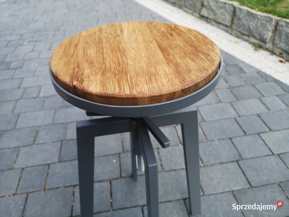 Hoker Loft krzesło barowe Stolarstwo Wesołowski