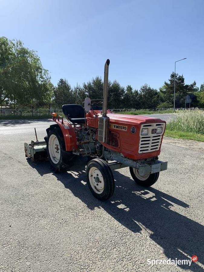Traktorek Yanmar YM1510 2WD z glebogryzarką 15