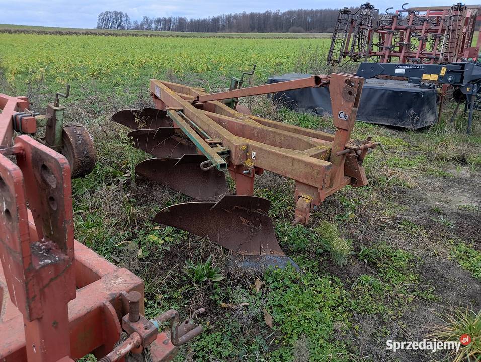 Pług 4 skiby unia Grudziądz Siedlce