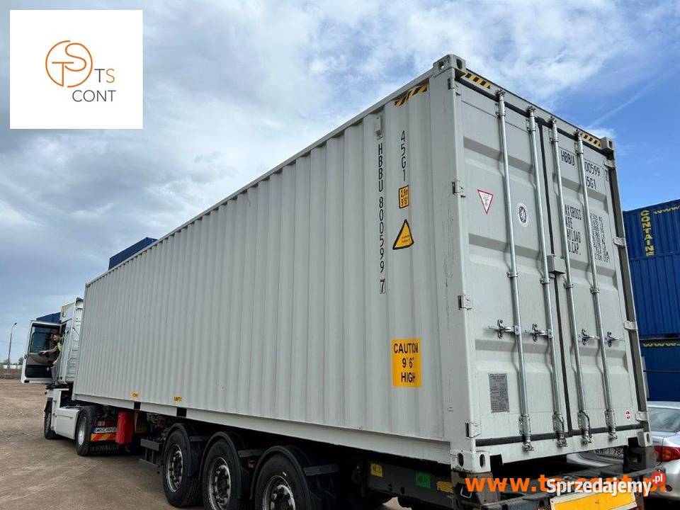 Kontener morski magazynowy 40 HC OW One Way