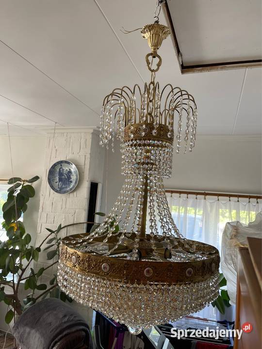 Żyrandol ogromny pałacowy lampa sprzedam