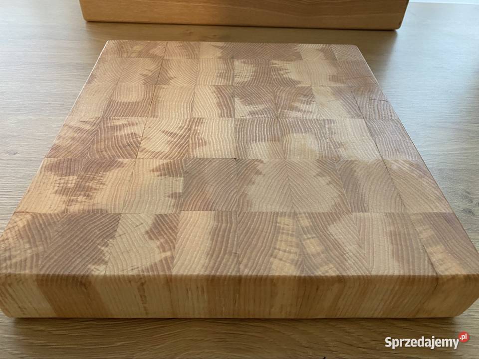 Deska do krojenia sztorcowa jesion