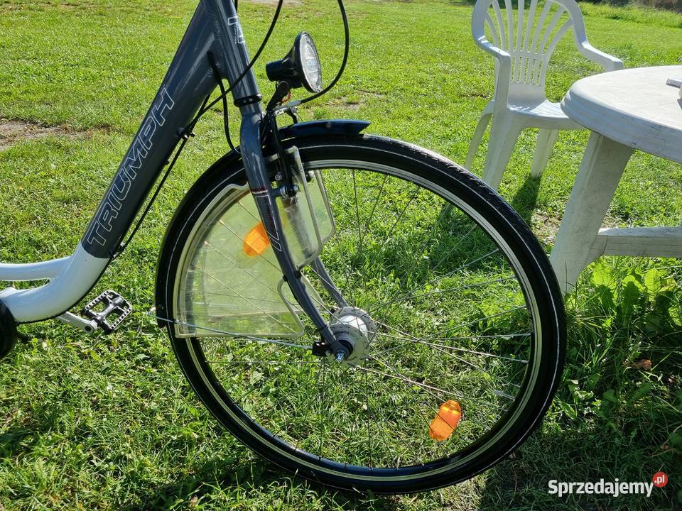 Rower Aluminiowy Damka TRIUMPH 6 Biegów Niska Dzierżoniów