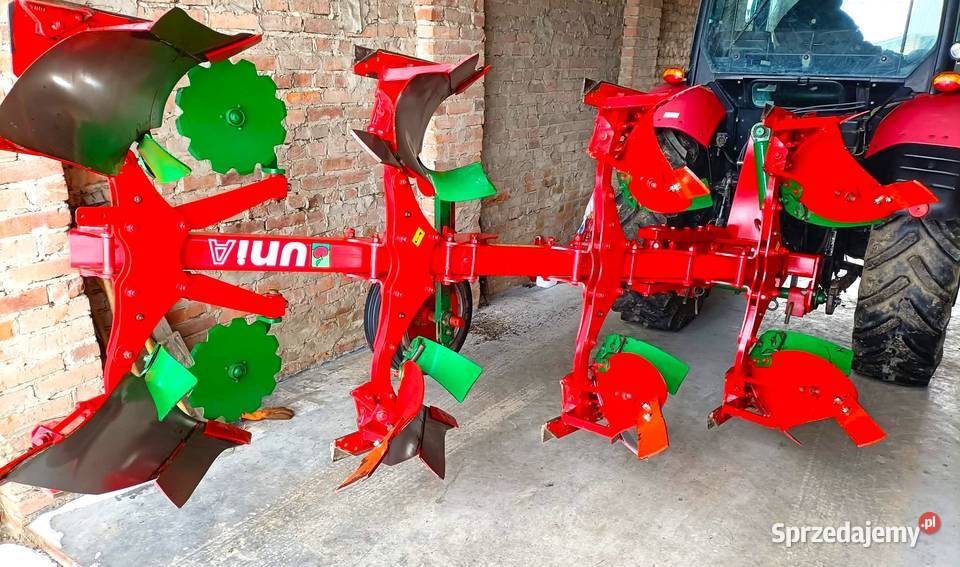 Pług 4 skibowy obrotowy Unia IBIS 2013r Stan Frampol