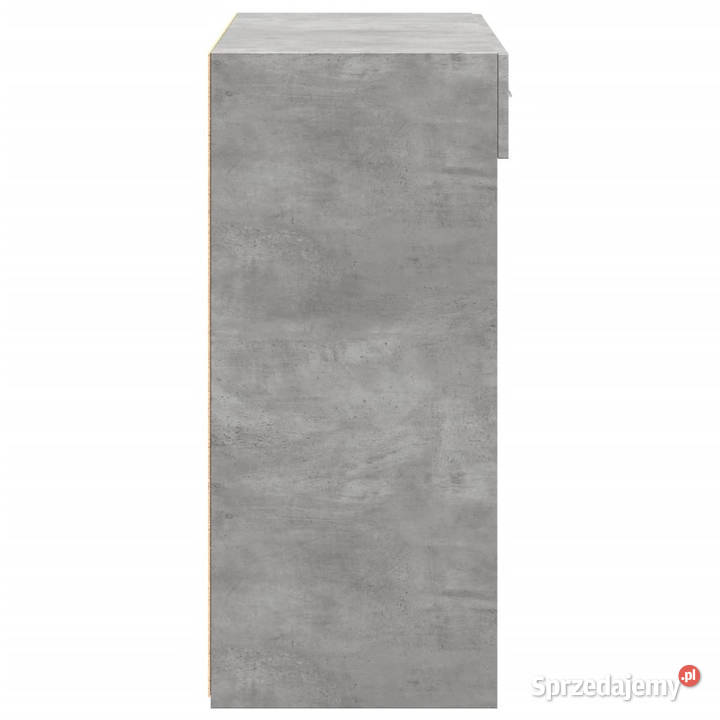 Szafka szarość betonu 80x425x93 materiał Szafki Warszawa
