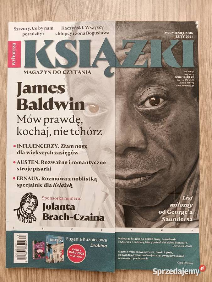 Książki Magazyn do czytania 1 64 luty 2024 James Kraków