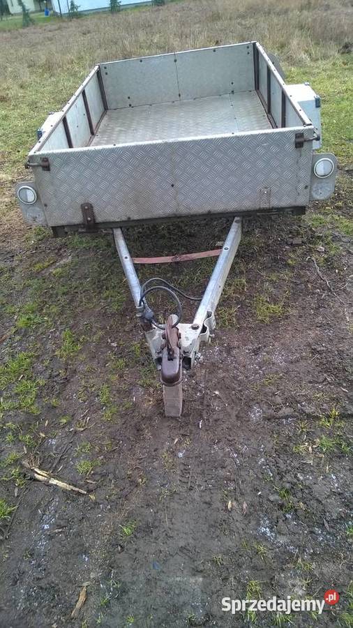 Przyczepka lekka 750 zarejestrowana Pobiedziska