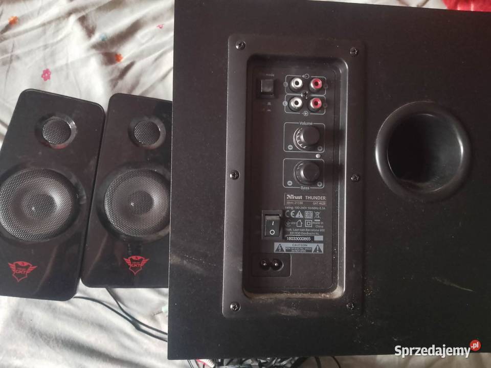 Głośniki komputerowe 21 Trust GXT 38 RMS 60W Legnica