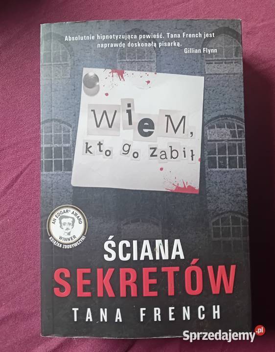 Tana French Ściana sekretów Albatros 2016 r Koźminek sprzedam