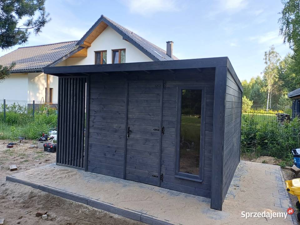 Domek narzędziowy certyfikowane drewno każdy