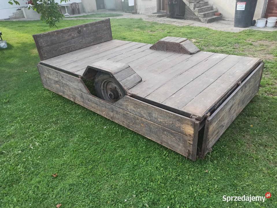 Wózek jednoosiowy rama stalowa Przyczepy rolnicze Gorzkowiczki