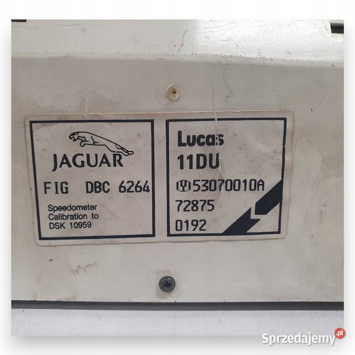 LICZNIK ZEGARY DBC6264 Jaguar XJ X40 29 36 lubelskie Chełm