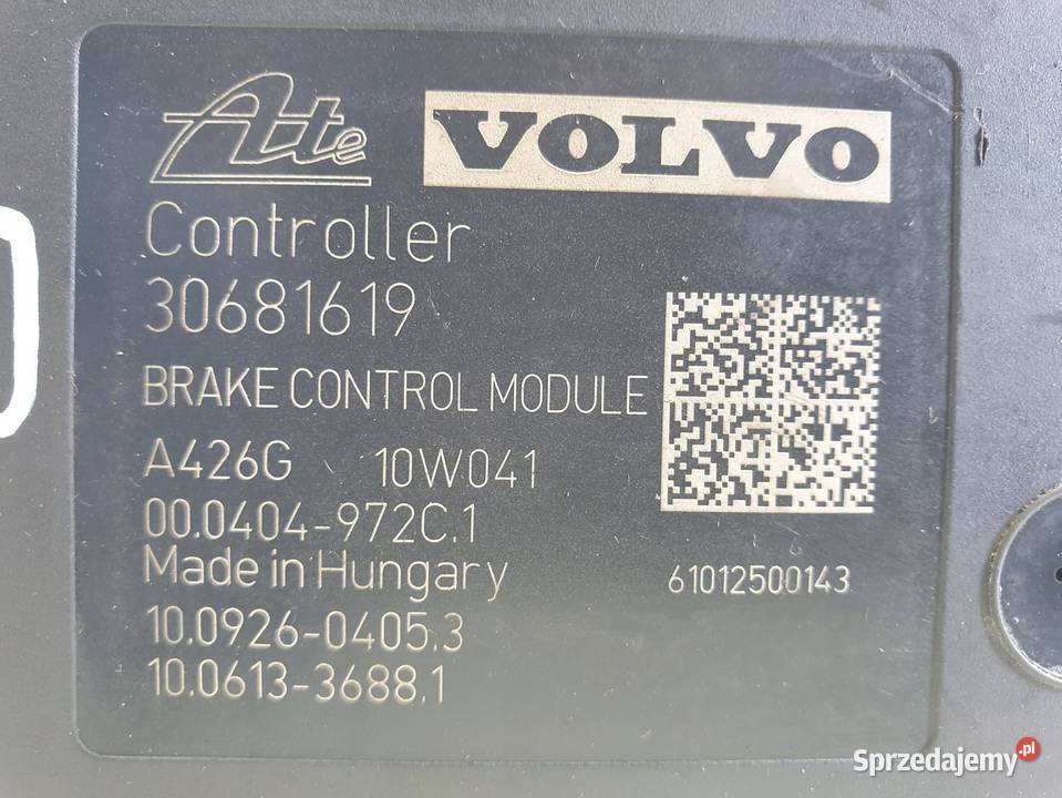 Volvo V70 III S80 II POMPA ABS Sterownik Pompy hamulcowe Janów