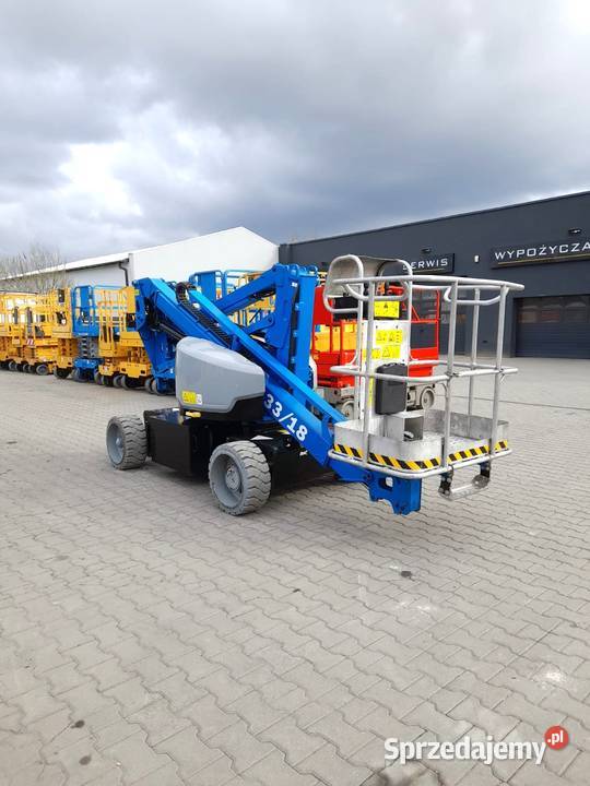 Podnośnik elektryczny przegubowy GENIE Z 3318 Dąbrowa Tarnowska
