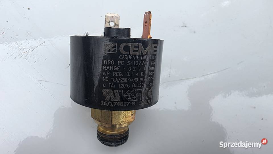 Buderus Logamax Plus GB01225K V2 presostat wielkopolskie