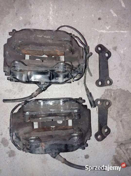 Brembo zaciski E38 czterotlok E30 SWAP adaptery Mońki