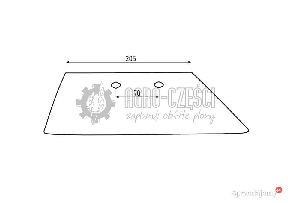 KVERNELAND LEMIESZ PRAWY 066868 LEWY 066869 Kverneland opolskie Skoroszyce