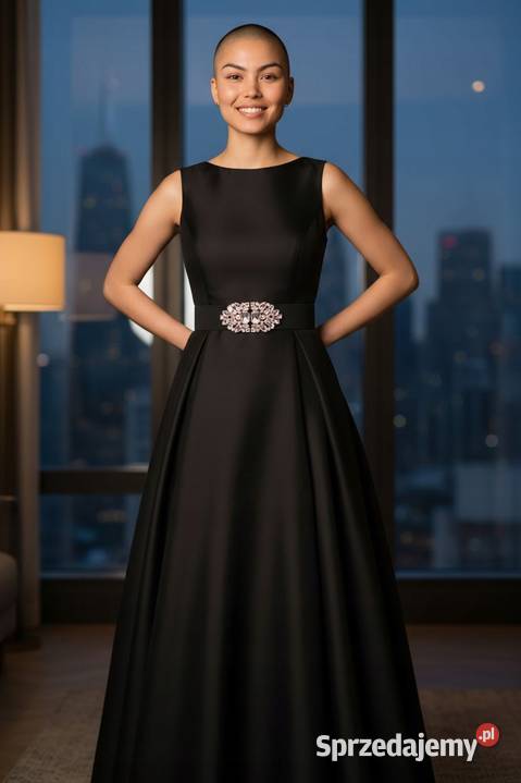 Pasek DamskiGUMA OZDOBNA BIŻUTERIA cekiny łódzkie