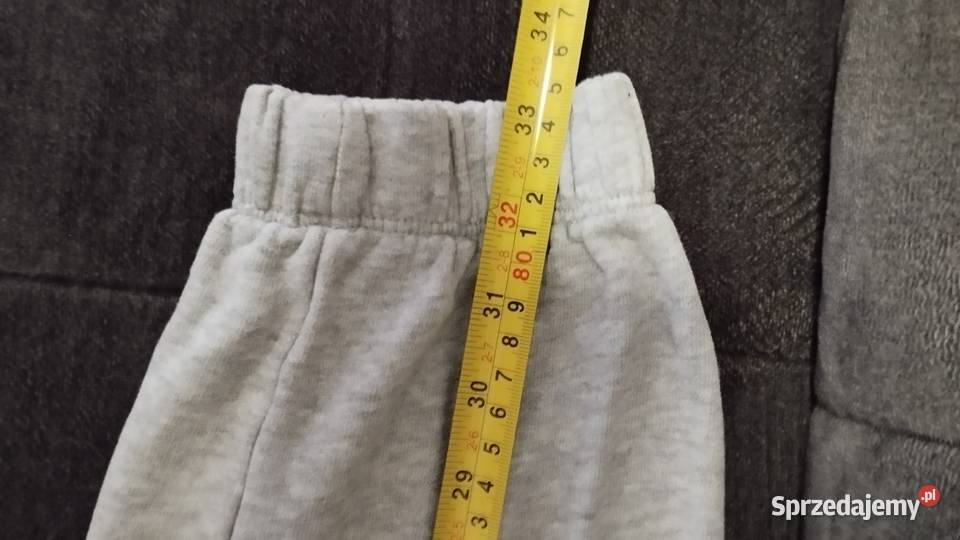 spodnie dresowe damskie rozmiar 2XL na 160 szary/srebrny Odzież damska Poznań