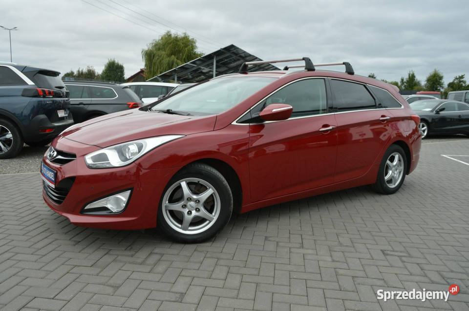 Hyundai i40 17 CRDi Serwis LED Kamera Navi Skóra relingi dachowe lubelskie Hrubieszów