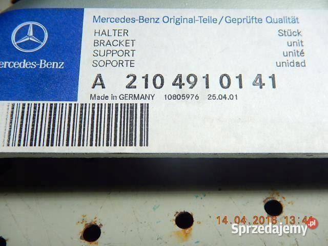 MERCEDES E KLASA W210 UCHWYT MOCOWANIE WYDECHU