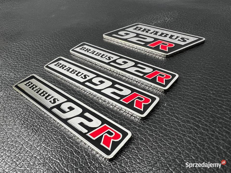 Zestaw Emblematow Smart 453 Brabus 92R