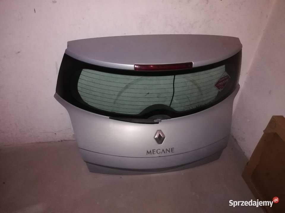 Klapa tył Megane2 HB Kompletna kujawsko-pomorskie Chełmno