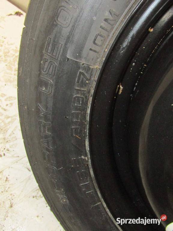 KOŁO DOJAZDOWE ZAPAS DOJAZDÓWKA 1559017 NISSAN