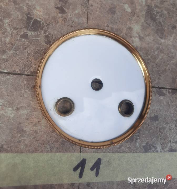 Środek tarczy zegara tzw porcelanka w otwór 86mm Tczew