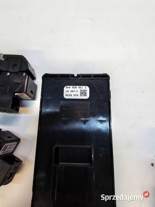PRZEŁĄCZNIK SZYB KOMPLET AUDI A4 B9 A5 8W Q7 osobowe