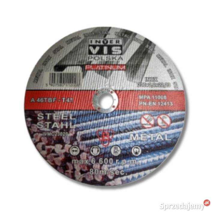 Tarcza Do Cięcia Stali Nierdzewnej 125 x 12 mm