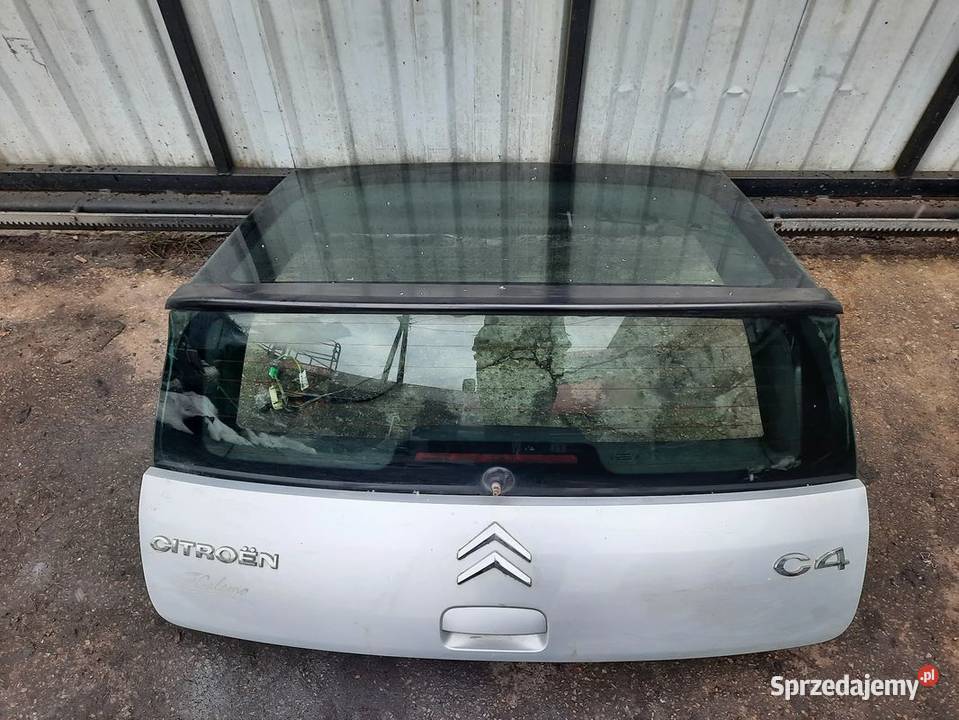 KLAPA BAGAŻNIKA CITROEN C4 I 3D COUPE 0408 osobowe Klapy bagażnika Włoszczowa